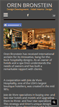 Mobile Screenshot of orenbronstein.com